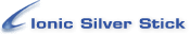 Ionic Silver Stick Logo